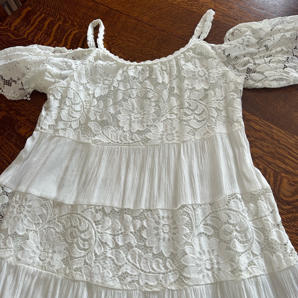 Super cute summer white dress